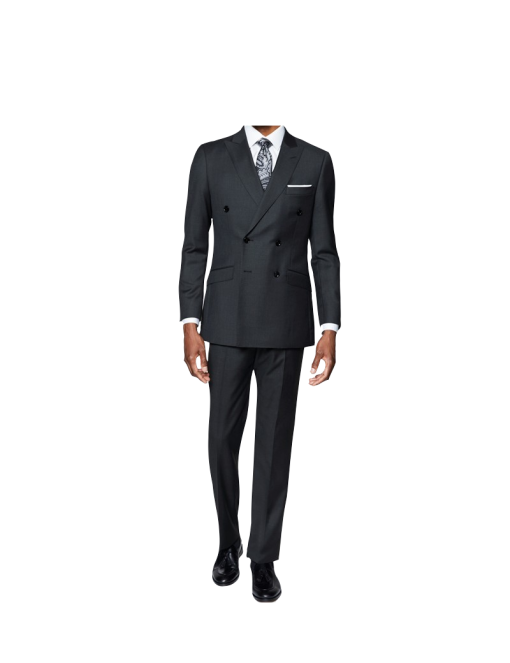 Charcoal Suit for Men's