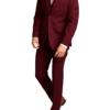 Maroon Suit