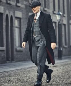 Thomas Shelby Peaky Blinders Coat - Wool Overcoat