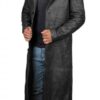 Bryson Black Men's Leather Duster - Image 3