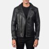 Men's Jameson Black Double Rider Leather Jacket