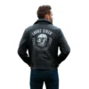 leather fashion biker jacket