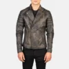 Distressed-Brown-Leather-Biker-Jacket