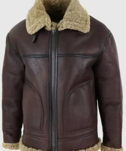 Mens-B3-Genuine-Leather-Shearling-Jacket