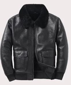 Black-Sheepskin-Shearling-Jacket