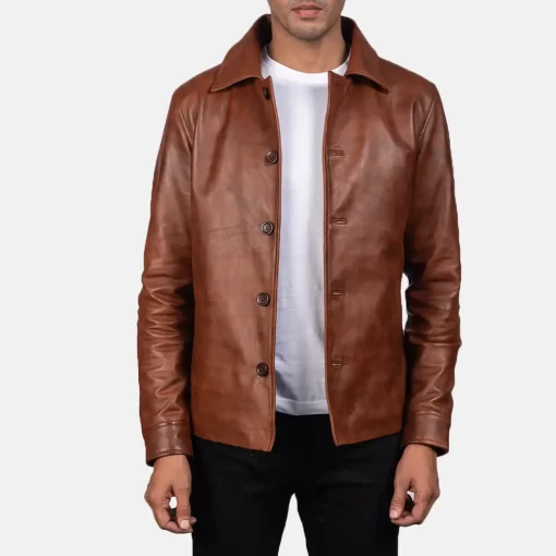 Brown-Leather-Jacket