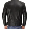 Vintage Distressed Retro Leather Jacket for Bikers - Image 4