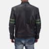 Cowhide Men's Leather Night Trooper Leather Jacket - Image 3