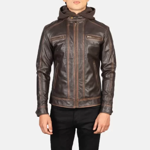 Hooded-Leather-Biker-Jacket-