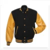 Varsity Jacket Black and Gold 