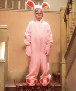 Christmas Story Bunny Suit
