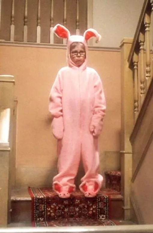 Christmas Story Bunny Suit