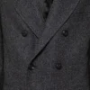 double breasted overcoat