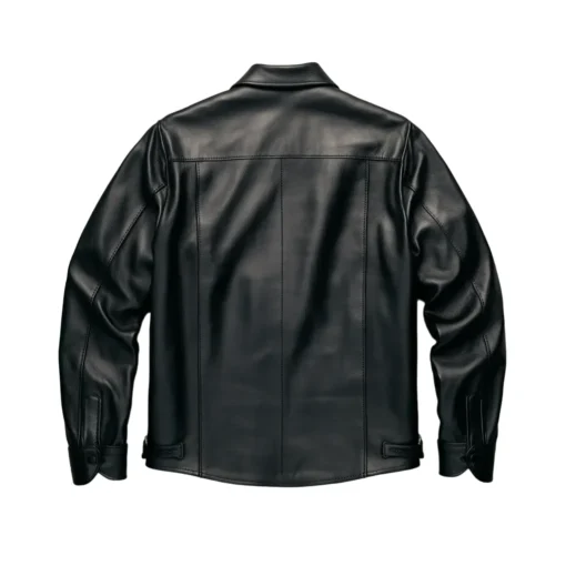 motorcycle leather shirt