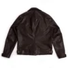 Brown Leather Cossack Jacket Men's