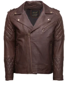 Double Rider Leather Jacket Men