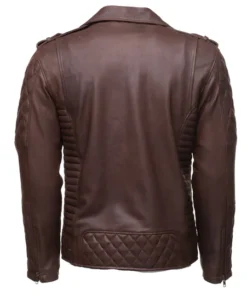 Double Rider leather jacket back
