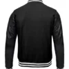 Men's Black Varsity Letterman Jacket