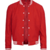 Red Varsity Jacket