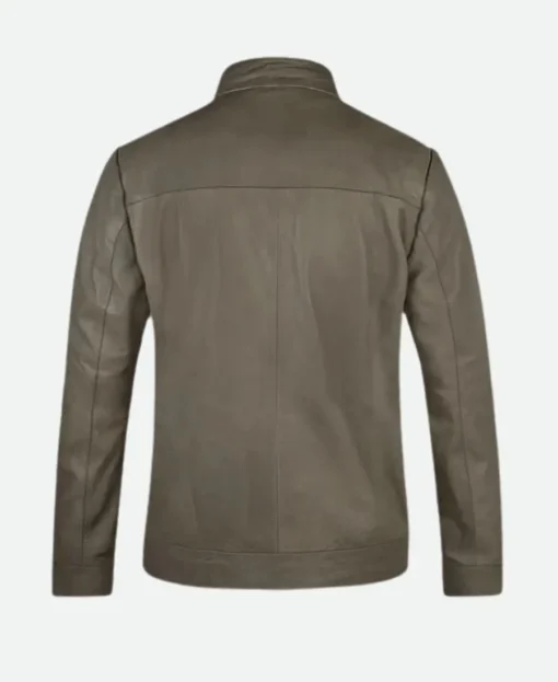 Mission Impossible Leather Jacket green
