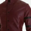 Vin Diesel Dominic Toretto Red Leather Jacket