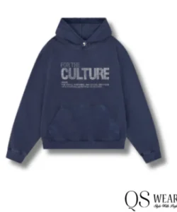 for the culture crystal blue hoodie