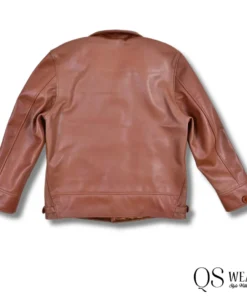 steer hide leather jacket cossack for sale