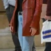 cassandra web maroon coat