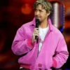 pink bomber jacket ryan gosling