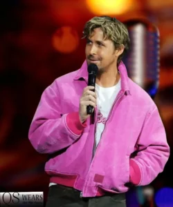 pink bomber jacket ryan gosling