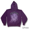 purple spider hoodie 555
