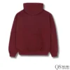sp5der hoodie maroon
