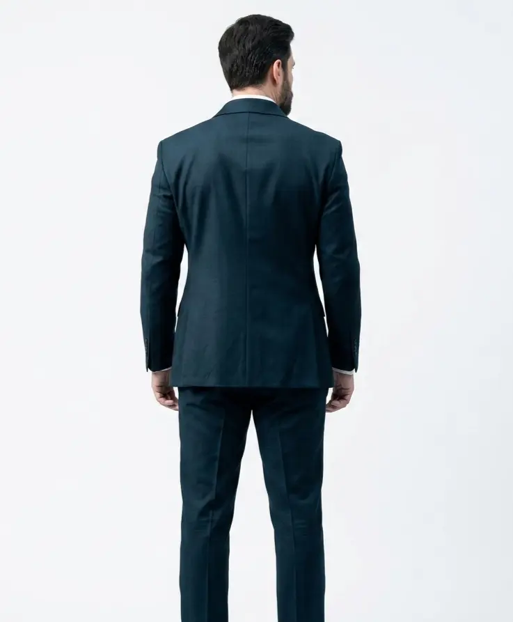 John Wick Black All Black 2 Piece Suit - Image 5