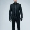 John Wick Black All Black 2 Piece Suit - Image 4