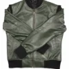 Teal Bomber Jacket