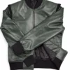 Teal Bomber Jacket