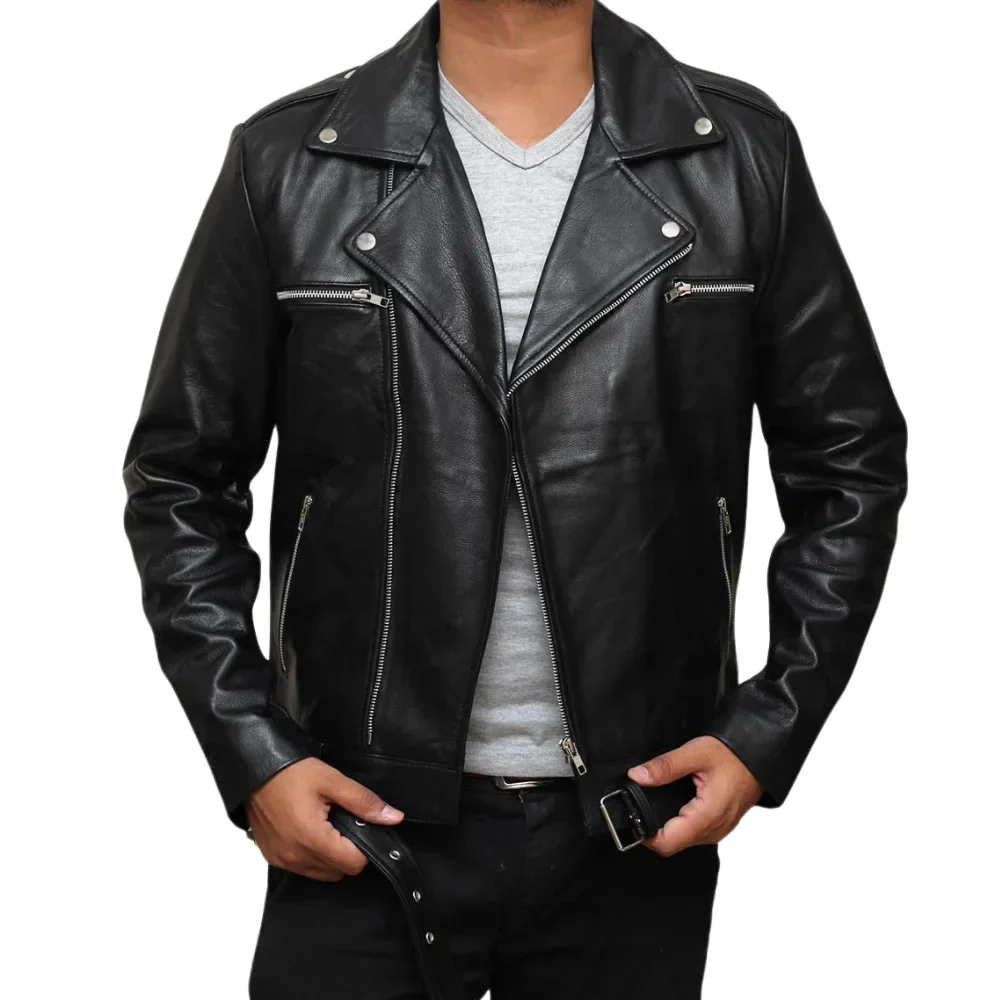 The Walking Dead Negan Biker Jacket
