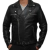The Walking Dead Negan Biker Jacket - Image 3