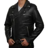 The Walking Dead Negan Biker Jacket - Image 4