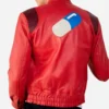 akira kaneda red leather jacket back