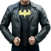 batman leather motorcycle jacket