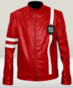 ben 10 jacket red