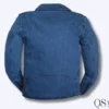 Mens Denim Moto Jacket - Image 2