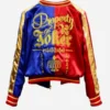 Red And Blue Bomber Jacket Harley Quinn - Image 2