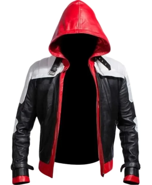 red hood motorcycle jacket