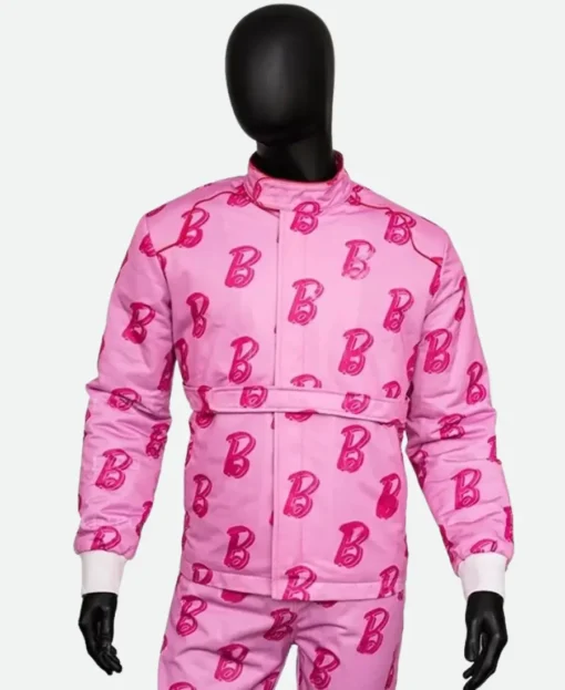 ryan gosling pink bomber jacket