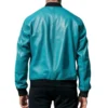 turquoise bomber jacket mens