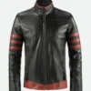 wolverine leather jacket x men