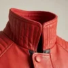 Michael Jackson Thriller Red Leather Jacket (Real Leather) - Image 5