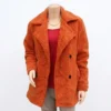 Yellowstone Beth Dutton Orange Fur Coat